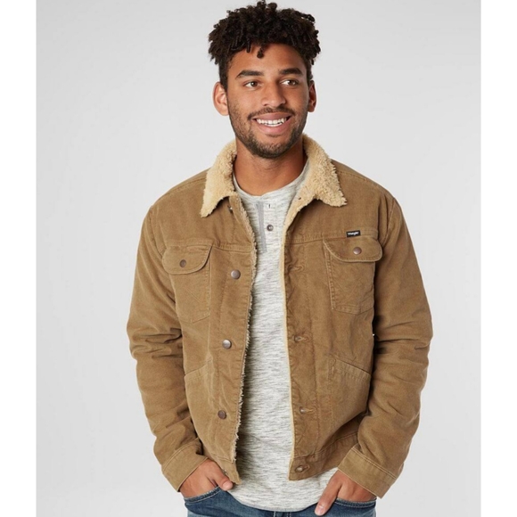 WRANGLER Corduroy Sherpa Jacket - Picture 2 of 13